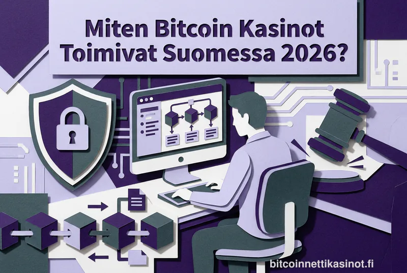 Miten Bitcoin Kasinot Toimivat Suomessa 2026?
